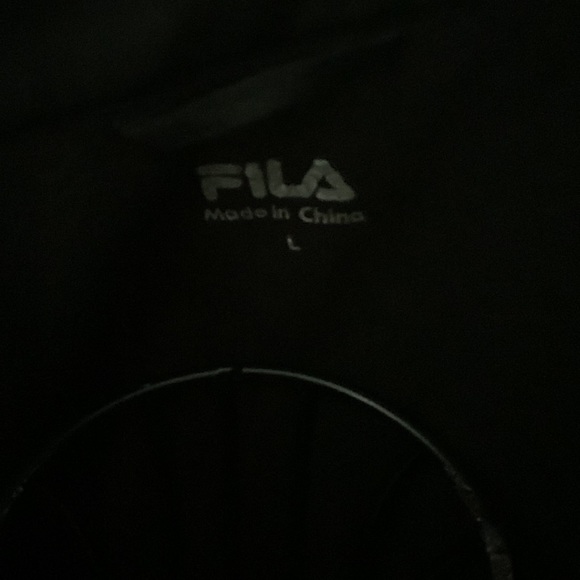 Women’s Fila venture long bonded black jacket - Picture 10 of 10